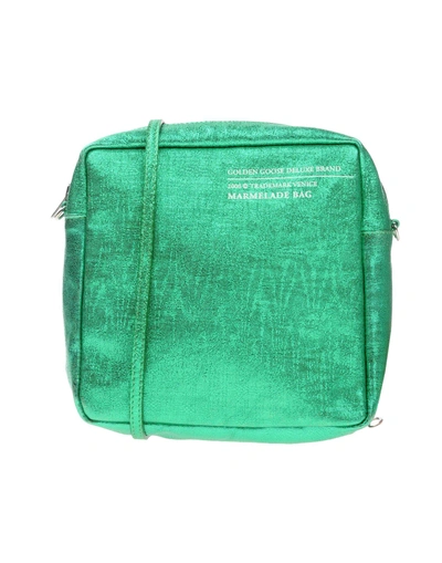 Shop Golden Goose Handbags In Green