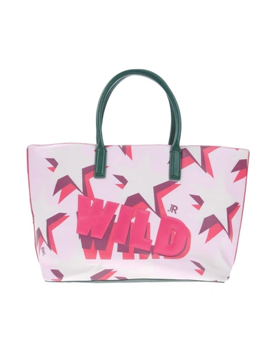 Shop John Richmond Woman Handbag Light Pink Size - Pvc - Polyvinyl Chloride, Polyurethane