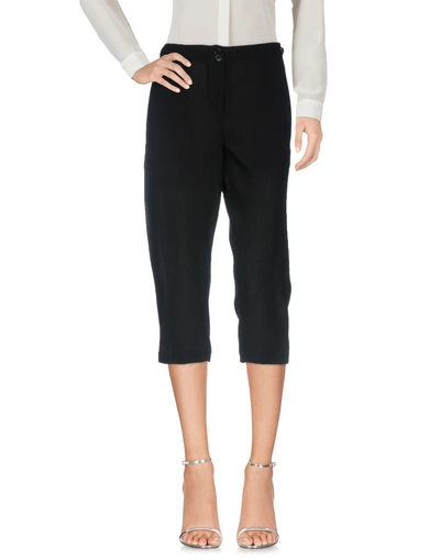 Shop Ann Demeulemeester 3/4-length Shorts In Black