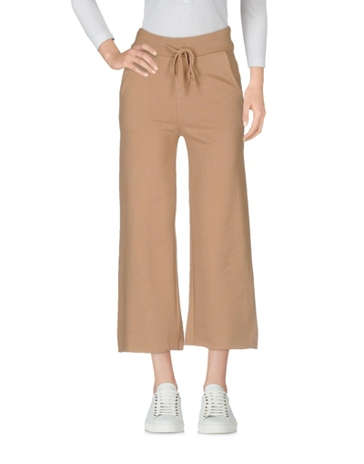 Shop Alternative Apparel &reg; 3/4-length Shorts In Camel