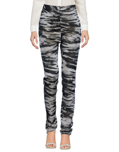 Shop Lanvin Casual Pants In Light Grey