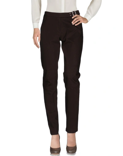 Shop I'm Isola Marras Casual Pants In Dark Brown