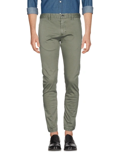 Shop Calvin Klein Jeans Est.1978 Casual Pants In Military Green