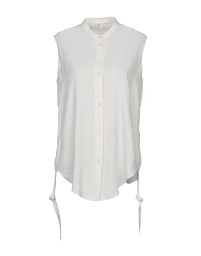 Shop Helmut Lang Shirts In Ivory