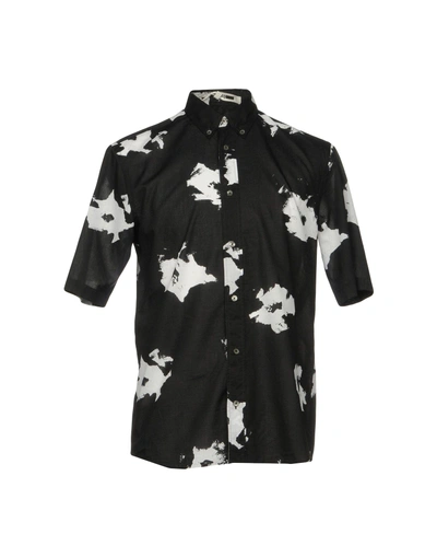 Shop Mcq By Alexander Mcqueen Patterned Shirt In Black