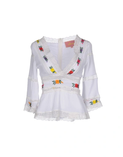 Shop Amuse Blouse In White