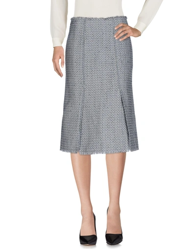 Shop Proenza Schouler Midi Skirts In Grey