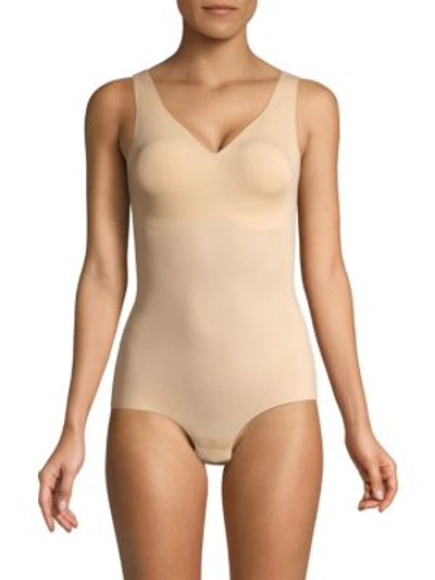 Shop Wacoal Beyond Naked Bodysuit In Sand