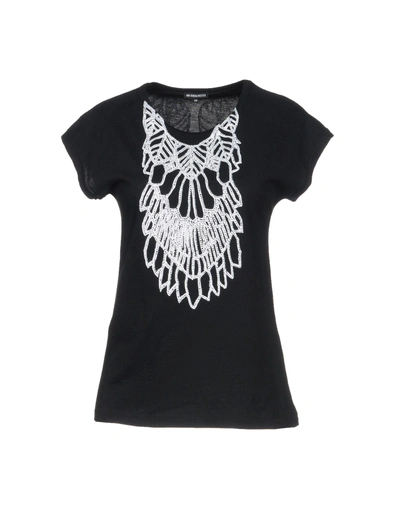 Shop Ann Demeulemeester T-shirt In Black