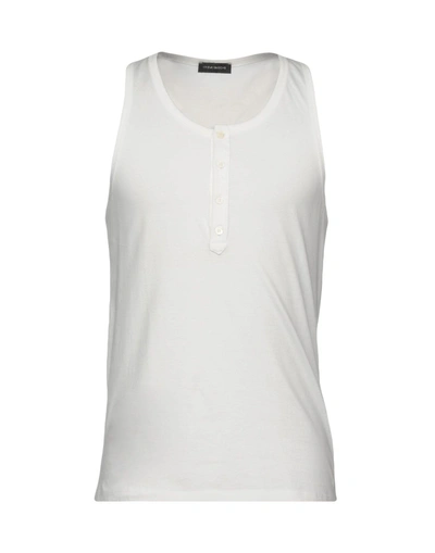 Shop Krisvanassche Tank Top In White