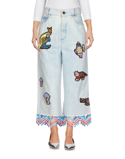 Shop Peter Pilotto Denim Pants In Blue