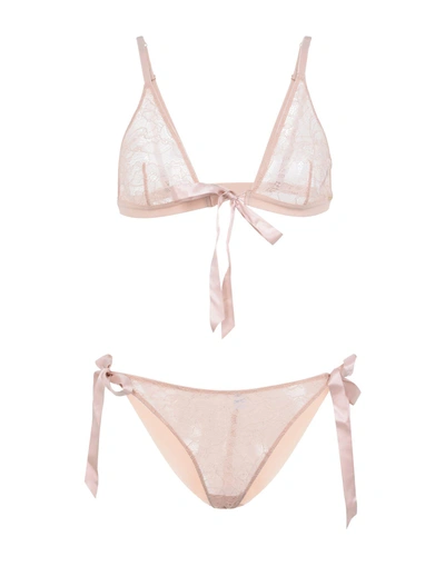 Shop Bluebella Underwear Set In Pale Pink