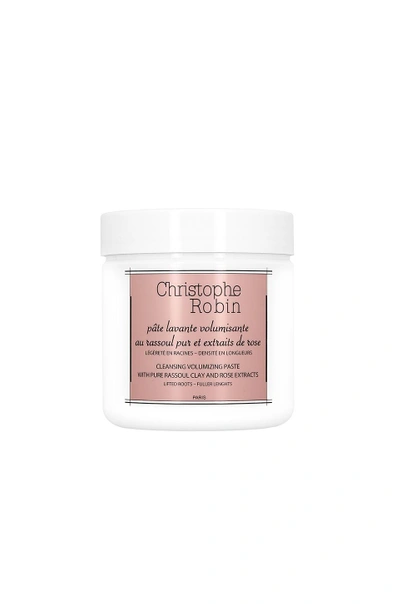 Christophe Robin Cleansing Volumising Paste With Pure Rassoul Clay And Rose Extracts 250ml In N,a