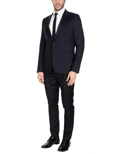 Shop Paul Smith Suits In Dark Blue