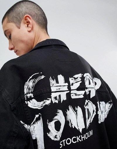 Shop Cheap Monday Mega Action Jacket - Black