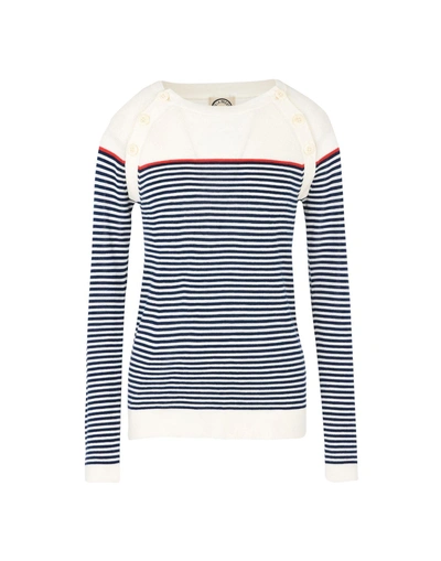 Shop Ines De La Fressange Sweater In Ivory