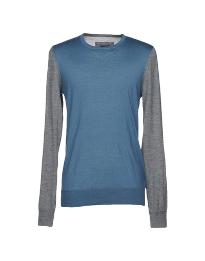 Shop Patrizia Pepe Sweaters In Slate Blue