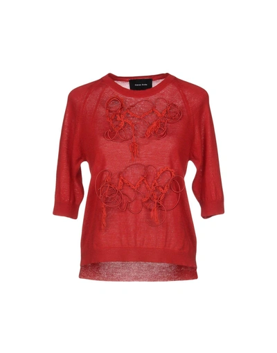 Shop Simone Rocha Sweater In Red