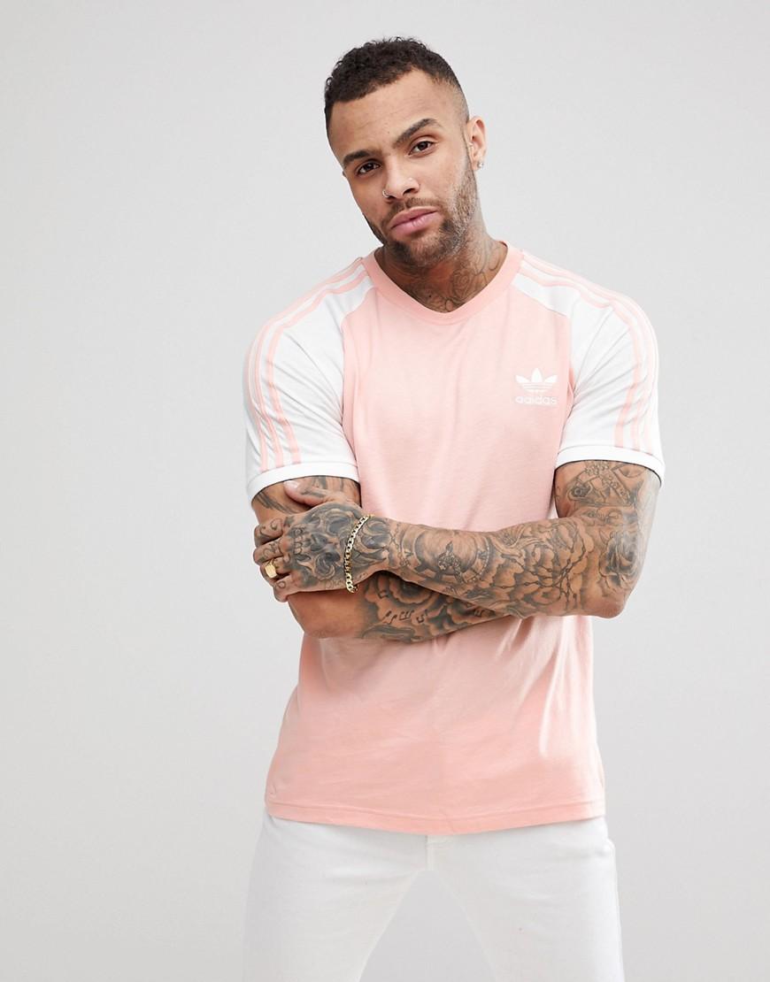 Adidas Originals Raglan California In Pink - Pink | ModeSens