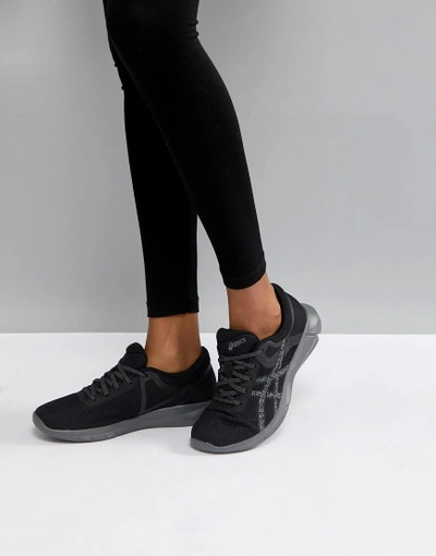 Asics Running Nitrofuze 2 Trainers In Black - Black | ModeSens