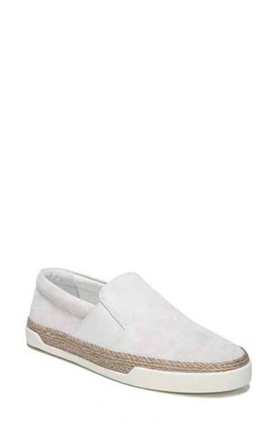 Shop Vince Johan Slip-on Sneaker In White