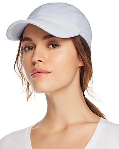 Shop August Hat Company Terry Cloth Baseball Cap In Pale Blue