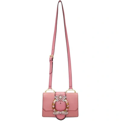 Shop Miu Miu Pink Miu Lady Bag In F0dld Pink