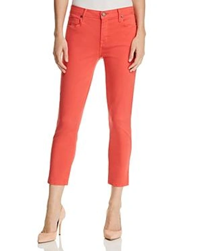 Shop Parker Smith Pedal Pusher Cropped Straight-leg Jeans In Sunburst