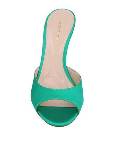 Shop Lerre Sandals In Green