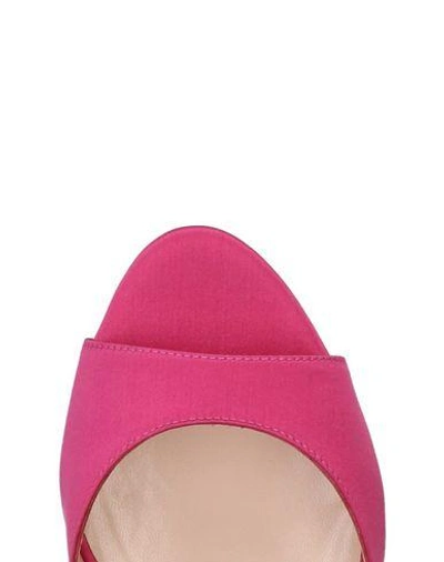 Shop Lerre Sandals In Fuchsia