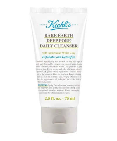 Shop Kiehl's Since 1851 Rare Earth Deep Pore Daily Cleanser 75ml In White