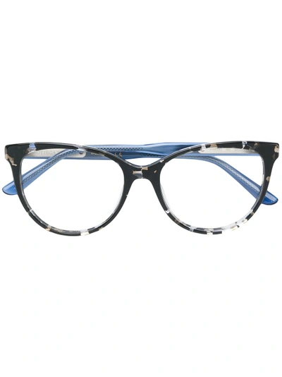Shop Bottega Veneta Cat Eye Glasses