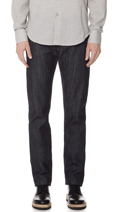 Shop Naked & Famous Weird Guy Jeans In Indigo