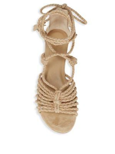 Shop Joie Falk Leather Sandals In Skylark