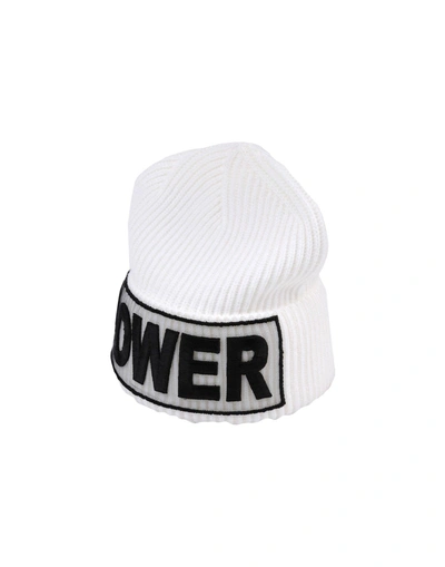 Shop Versace Hat In White