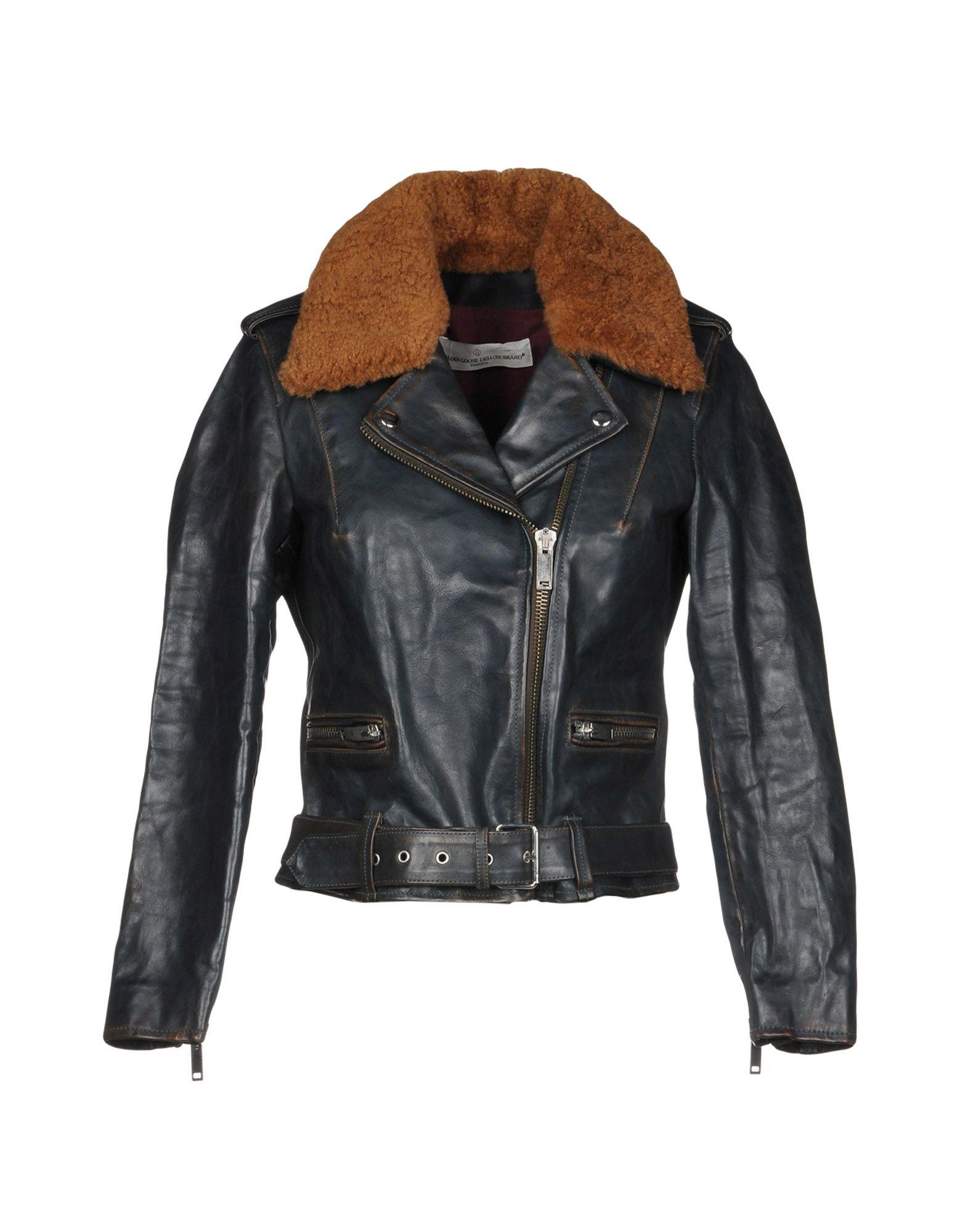 golden goose biker jacket