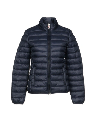 Shop Invicta Full-length Jacket In Dark Blue