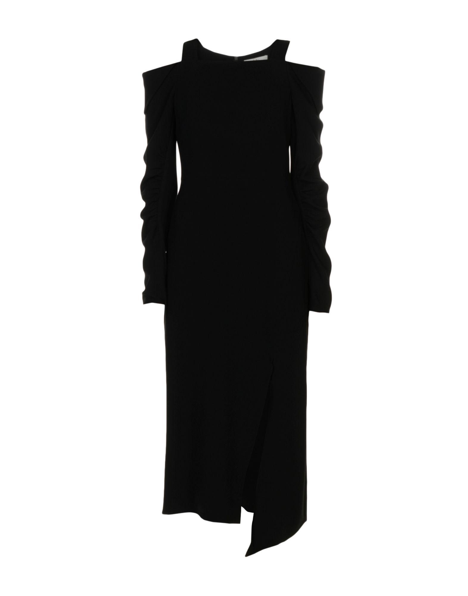 tibi black dress