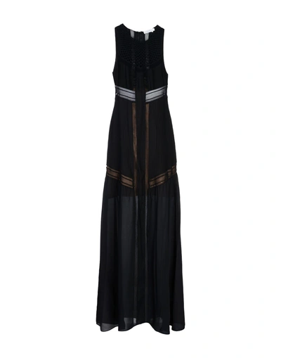 Shop A.l.c Long Dresses In Black
