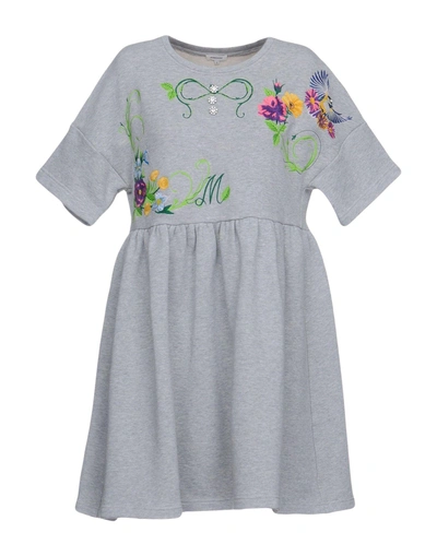 Shop Manoush Short Dress In Grey