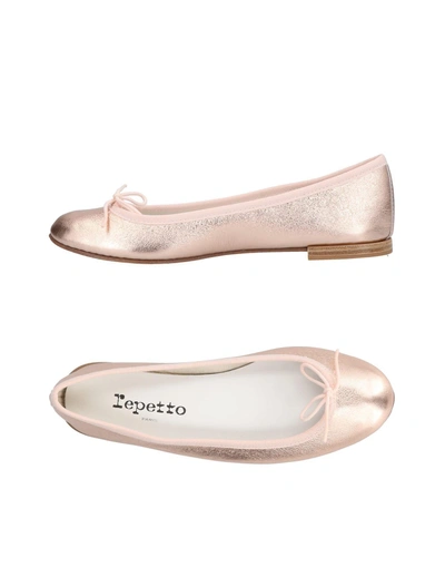 Shop Repetto Ballet Flats In Pink