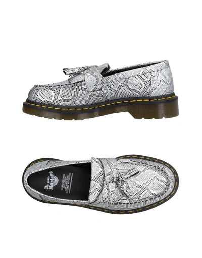 Shop Dr. Martens' Loafers In Silver
