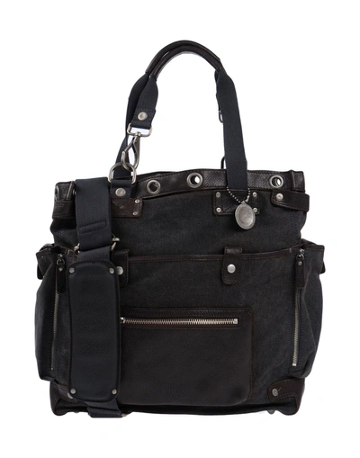 Shop Will Leather Goods Handbag In Lead