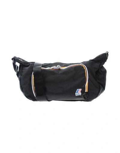 Shop K-way Shoulder Bag In Black