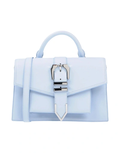 Shop Versus Handbags In Sky Blue