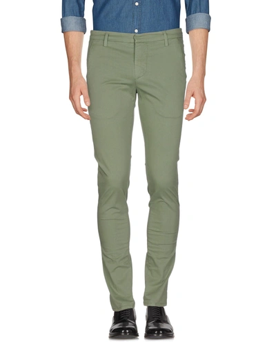 Shop Dondup Casual Pants In Light Green
