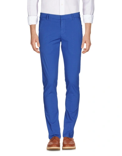 Dondup Pants In Bright Blue