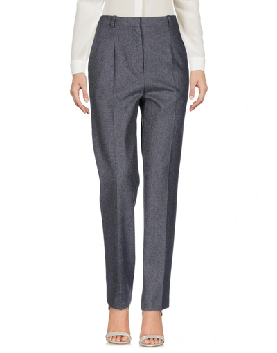 Shop Carven Casual Pants In Grey