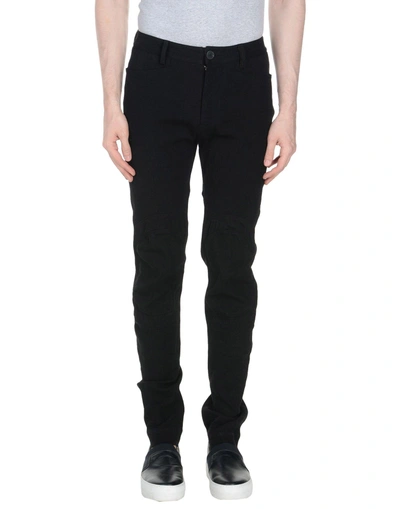 Shop Ziggy Chen Casual Pants In Black
