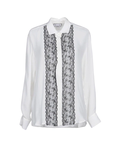 Shop Paul & Joe Lace Shirts & Blouses In White